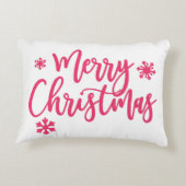 メリークリスマスアクセント枕 アクセントクッション (裏面)