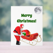 メリークリスマスアクリルの看板 アクリルサイン (ニュートラル)