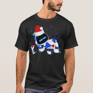 メリークリスマスアストロボットスおもしろい汗 Tシャツ