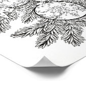 メリークリスマスアダルトカラーリング ポスター (角)