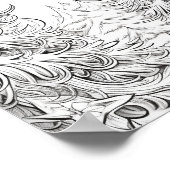 メリークリスマスアダルトカラーリング ポスター (角)