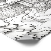 メリークリスマスアダルトカラーリング ポスター (角)