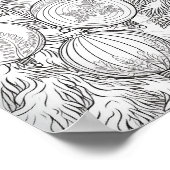 メリークリスマスアダルトカラーリング ポスター (角)