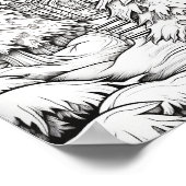 メリークリスマスアダルトカラーリング ポスター (角)