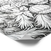 メリークリスマスアダルトカラーリング ポスター (角)