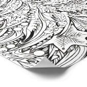 メリークリスマスアダルトカラーリング ポスター (角)