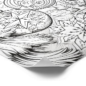 メリークリスマスアダルトカラーリング ポスター (角)