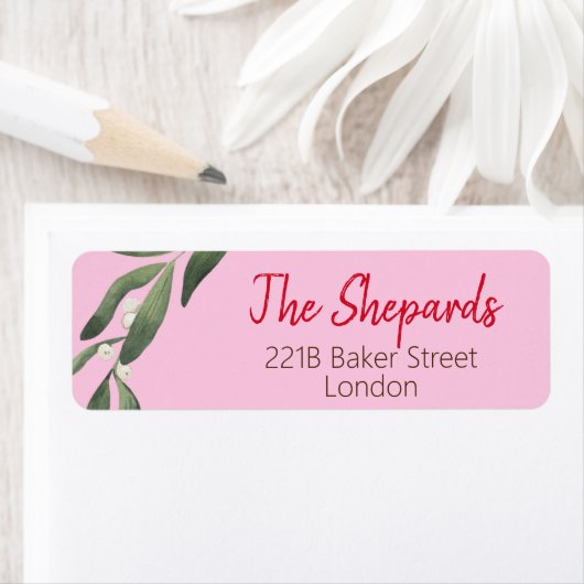 メリークリスマスアドレス ラベル (インサイチュ)