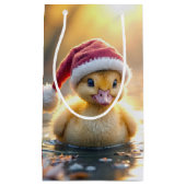 メリークリスマスアヒル スモールペーパーバッグ (正面)