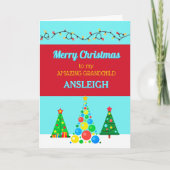 メリークリスマスアメージング孫カード シーズンカード (正面)