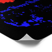 メリークリスマスアンドハッピーホリデーズフェスティバルUsaの地図 ポスター (角)