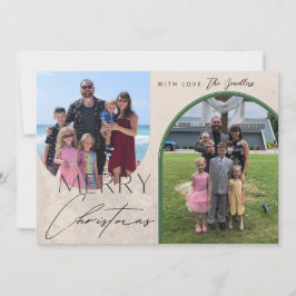 メリークリスマスアーチクリスマスカード シーズンカード