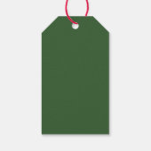 メリークリスマスアーチフォトファミリーモデル ギフトタグ (裏面)