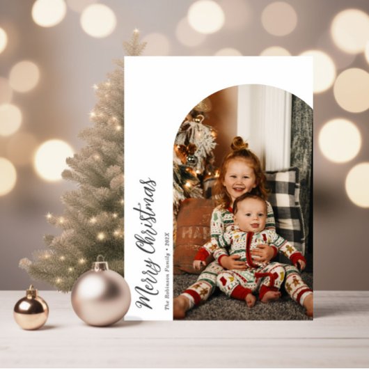 メリークリスマスアーチ シーズンカード