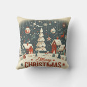 メリークリスマスアート クッション (裏面)
