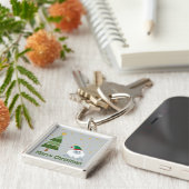 メリークリスマスイティ キーホルダー (側面)