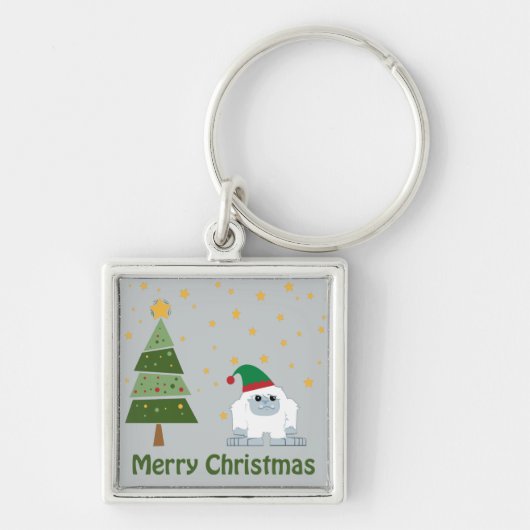 メリークリスマスイティ キーホルダー (正面)