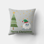 メリークリスマスイティ クッション (裏面)