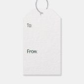 メリークリスマスイングリッシュブルドッグ ギフトタグ (裏面)