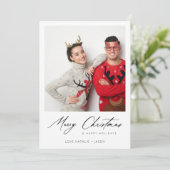 メリークリスマスインスタントフォトミニマリスト (スタンド正面)