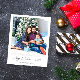 メリークリスマスインスタントフォトミニマリスト – V Small