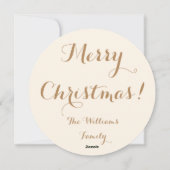 メリークリスマスウィッシュカスタムライトの円カード シーズンカード (裏面)