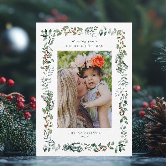 メリークリスマスウィッシュ写真 シーズンカード