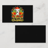 メリークリスマスウィペットママパパクリスマス エンクロージャーカード (正面/裏面)