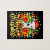 メリークリスマスウィペットママパパクリスマス ジグソーパズル (横)