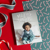 メリークリスマスウィムシー写真ホリデーカード シーズンカード