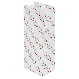 メリークリスマスウィンキングルドルフ ワインギフトバッグ