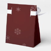 メリークリスマスウィンターパーチメントイラストレーション フェイバーボックス (裏面サイド)