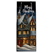 メリークリスマスウィンタービレッジ ワインギフトバッグ (裏面)