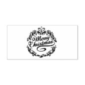 メリークリスマスウィンターホリデーズツリー セルフインキングスタンプ (デザイン)