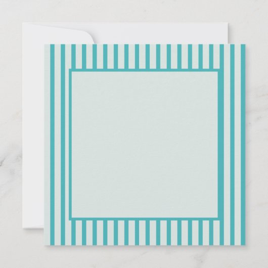 メリークリスマスウィンターホームフラットカード (裏面)