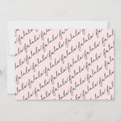 メリークリスマスウィンターワンダーランド森林動物 シーズンカード (裏面)