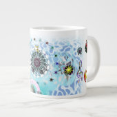 メリークリスマスウィンドサンタクロース靴下 ジャンボコーヒーマグカップ (正面右)