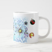 メリークリスマスウィンドサンタクロース靴下 ジャンボコーヒーマグカップ (右)