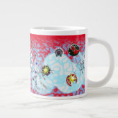 メリークリスマスウィンドサンタクロース靴下 ジャンボコーヒーマグカップ (右)