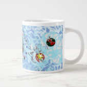 メリークリスマスウィンドサンタクロース靴下 ジャンボコーヒーマグカップ (右)