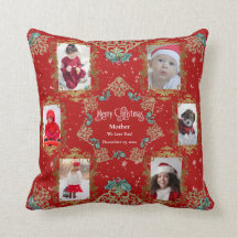 メリークリスマスウェラブユーファミリーフォトコラージュ