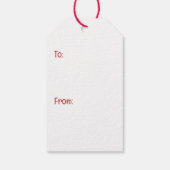 メリークリスマスウェルシュワイヤキツネテリアドッグス ギフトタグ (裏面)