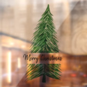 メリークリスマスウォーターの木 ウィンドウサイン (シート2)