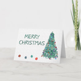 メリークリスマスウォーターの木 シーズンカード