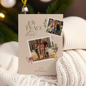 メリークリスマスウォーターの色ウッドシマッシュルームの写真 シーズンカード