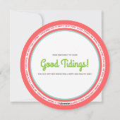 メリークリスマスウォーターカラーフォトリース シーズンカード (裏面)