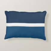 メリークリスマスウォーターカラーブルータンビーチスタイル アクセントクッション (裏面)