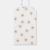 メリークリスマスウォーターカラーホリーベリーリース ギフトタグ (裏面)