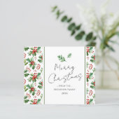 メリークリスマスウォーターカラーホリーベリー (スタンド正面)