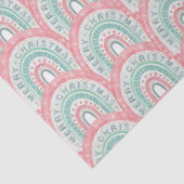 メリークリスマスウォーターカラーレインボーソフトミュートおもしろい 薄葉紙 (詳細)